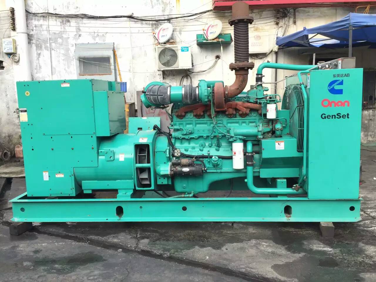 西固租赁发电机-柴油发电机不正常冒烟的原因